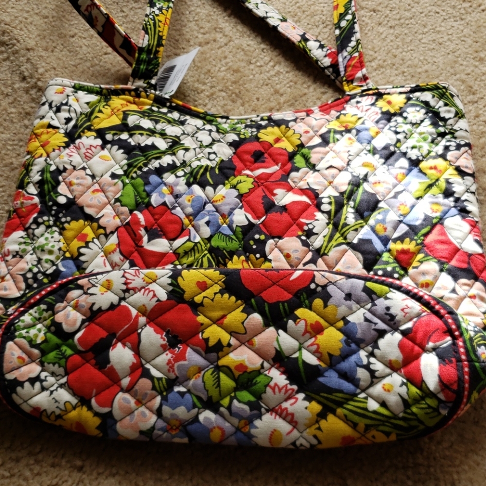 Bucket Tote Poppy Fields Vera Bradley bag - Picture 5 of 5